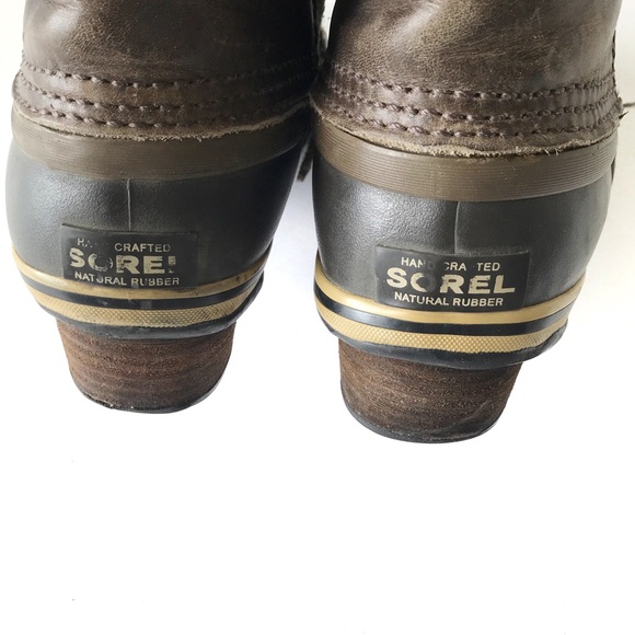 SOLD Sorel Carley Conquest II Leather Boots - Picture 4 of 8